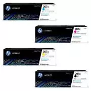 HP 207X (W2210X, W2211X, W2212X, W2213X) - toner, black + color (černý + barevný)