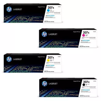 HP 207X (W2210X, W2211X, W2212X, W2213X) - toner, black + color (černý + barevný) HP 207X (W2210X, W2211X, W2212X, W2213X) - toner, black + color (černý + barevný)