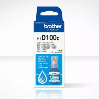 Brother BTD-100 (BTD100C) - cartridge, cyan (azurová) Brother BTD-100 (BTD100C) - cartridge, cyan (azurová)