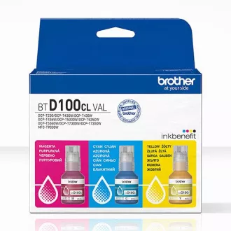 Brother BTD-100 (BTD100CLVAL) - cartridge, color (barevná) Brother BTD-100 (BTD100CLVAL) - cartridge, color (barevná)