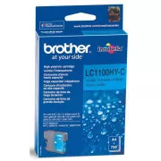 Brother LC-1100 (LC1100HYC) - cartridge, cyan (azurová)