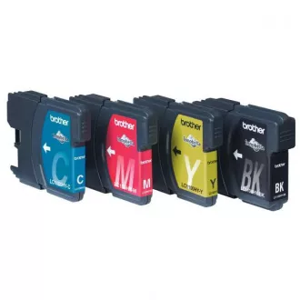 Brother LC-1100 (LC1100HYVALBP) - cartridge, black + color (černá + barevná) Brother LC-1100 (LC1100HYVALBP) - cartridge, black + color (černá + barevná)