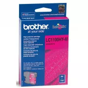 Brother LC-1100 (LC1100HYM) - cartridge, magenta (purpurová)