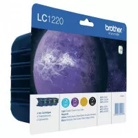Brother LC-1220 (LC1220VALBP) - cartridge, black + color (černá + barevná)