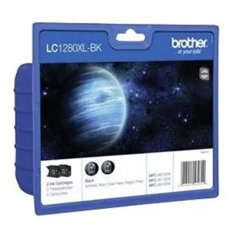 Brother LC-1280-XL (LC1280XLBKBP2) - cartridge, black (černá) Brother LC-1280-XL (LC1280XLBKBP2) - cartridge, black (černá)