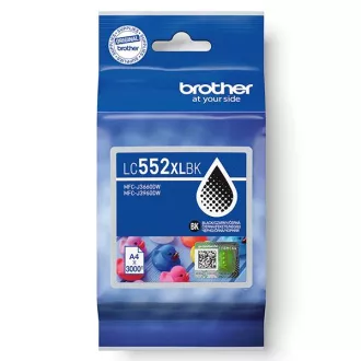 Brother LC-552-XL - cartridge, black (černá) Brother LC-552-XL - cartridge, black (černá)