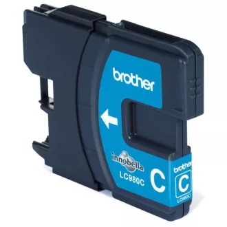 Brother LC-980 (LC980C) - cartridge, cyan (azurová)