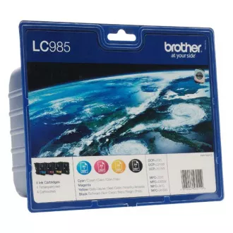 Brother LC-985 (LC985VALBP) - cartridge, black + color (černá + barevná)