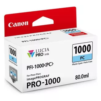 Canon PFI-1000 (0550C001) - cartridge, cyan (azurová) Canon PFI-1000 (0550C001) - cartridge, cyan (azurová)
