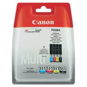 Canon CLI-551 (6509B009) - cartridge, black + color (černá + barevná)