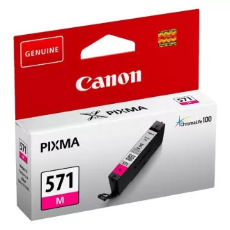 Canon CLI-571 (0387C001) - cartridge, magenta (purpurová) Canon CLI-571 (0387C001) - cartridge, magenta (purpurová)