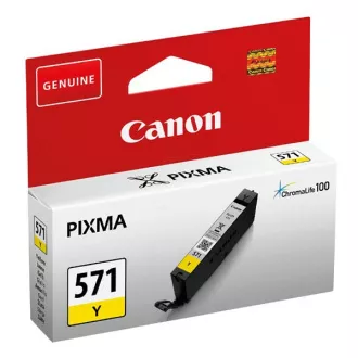 Canon CLI-571 (0388C001) - cartridge, yellow (žlutá) Canon CLI-571 (0388C001) - cartridge, yellow (žlutá)