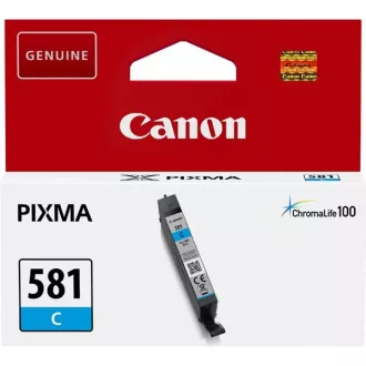 Canon CLI-581 (2103C001) - cartridge, cyan (azurová) Canon CLI-581 (2103C001) - cartridge, cyan (azurová)