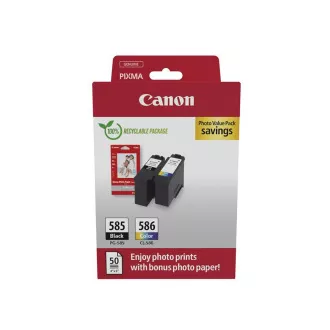 Canon PG-585/CL-586 (6205C004) - cartridge, black + color (černá + barevná) Canon PG-585/CL-586 (6205C004) - cartridge, black + color (černá + barevná)