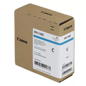 Canon PFI-110 (2365C001) - cartridge, cyan (azurová) Canon PFI-110 (2365C001) - cartridge, cyan (azurová)