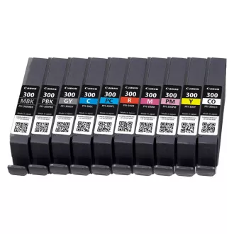 Canon PFI-300 (4192C008) - cartridge, color (barevná) Canon PFI-300 (4192C008) - cartridge, color (barevná)