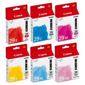 Canon PGI-29 (4873B005) - cartridge, black + color (černá + barevná) Canon PGI-29 (4873B005) - cartridge, black + color (černá + barevná)