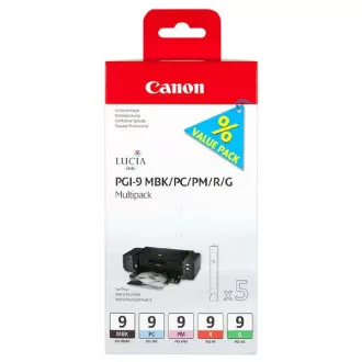 Canon PGI-9 (1033B013) - cartridge, black + color (černá + barevná) multipack Canon PGI-9 (1033B013) - cartridge, black + color (černá + barevná) multipack