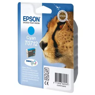Epson T0712 (C13T07124011) - cartridge, cyan (azurová) Epson T0712 (C13T07124011) - cartridge, cyan (azurová)