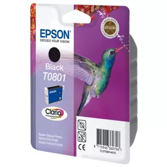 Epson T0801 (C13T08014011) - cartridge, black (černá)