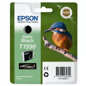 Epson T1598 (C13T15984010) - cartridge, matt black (matně černá) Epson T1598 (C13T15984010) - cartridge, matt black (matně černá)