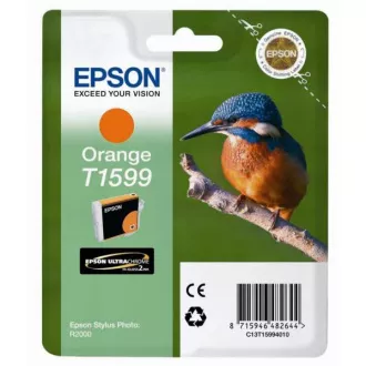 Epson T1599 (C13T15994010) - cartridge, orange (oranžová) Epson T1599 (C13T15994010) - cartridge, orange (oranžová)