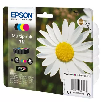 Epson T1806 (C13T18064022) - cartridge, black + color (černá + barevná) Epson T1806 (C13T18064022) - cartridge, black + color (černá + barevná)