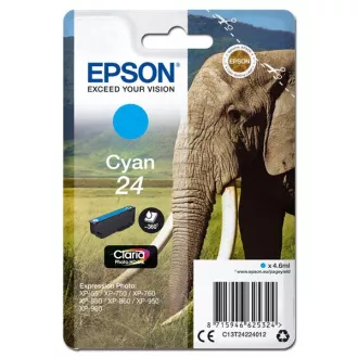 Epson T2422 (C13T24224012) - cartridge, cyan (azurová) Epson T2422 (C13T24224012) - cartridge, cyan (azurová)