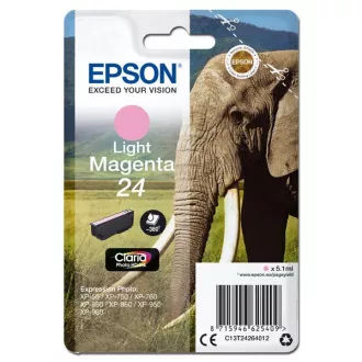 Epson T2426 (C13T24264012) - cartridge, light magenta (světle purpurová) Epson T2426 (C13T24264012) - cartridge, light magenta (světle purpurová)