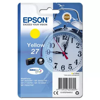 Epson T2704 (C13T27044012) - cartridge, yellow (žlutá) Epson T2704 (C13T27044012) - cartridge, yellow (žlutá)