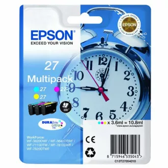 Epson T2705 (C13T27054010) - cartridge, color (barevná) Epson T2705 (C13T27054010) - cartridge, color (barevná)