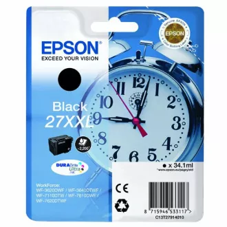 Epson T2791 (C13T27914010) - cartridge, black (černá) Epson T2791 (C13T27914010) - cartridge, black (černá)
