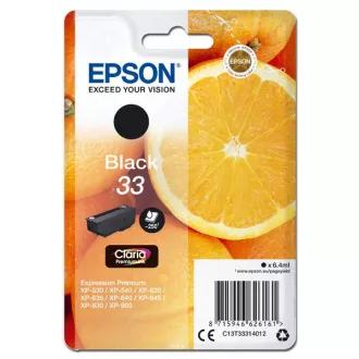 Epson T3331 (C13T33314012) - cartridge, black (černá) Epson T3331 (C13T33314012) - cartridge, black (černá)