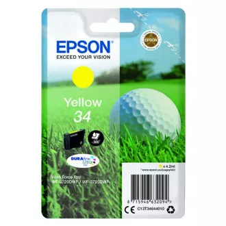 Epson T3464 (C13T34644010) - cartridge, yellow (žlutá) Epson T3464 (C13T34644010) - cartridge, yellow (žlutá)