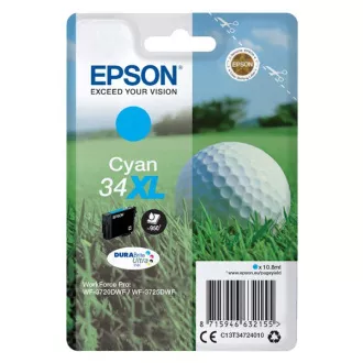 Epson T3472 (C13T34724010) - cartridge, cyan (azurová)