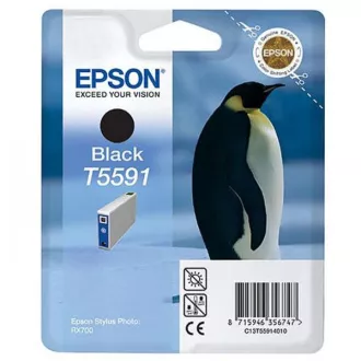 Epson T5591 (C13T55914010) - cartridge, black (černá) Epson T5591 (C13T55914010) - cartridge, black (černá)