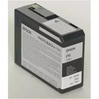 Epson T5801 (C13T580100) - cartridge, photoblack (fotočerná) Epson T5801 (C13T580100) - cartridge, photoblack (fotočerná)