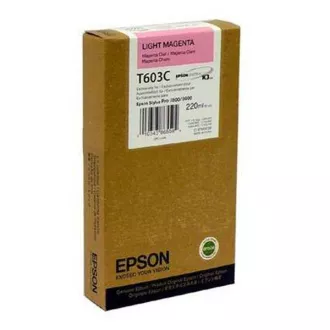 Epson T603C (C13T603C00) - cartridge, light magenta (světle purpurová) Epson T603C (C13T603C00) - cartridge, light magenta (světle purpurová)