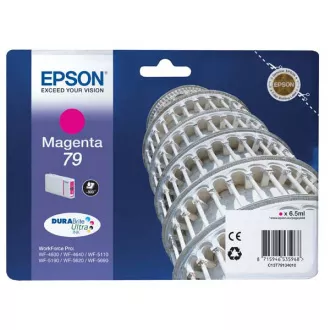Epson T7913 (C13T79134010) - cartridge, magenta (purpurová) Epson T7913 (C13T79134010) - cartridge, magenta (purpurová)