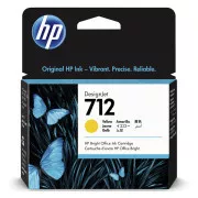 HP 712 (3ED69A) - cartridge, yellow (žlutá)