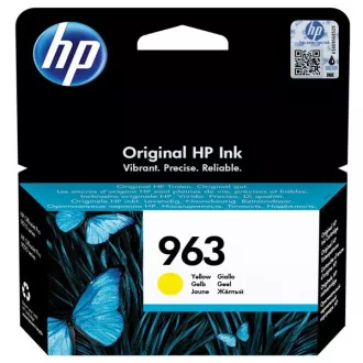 HP 963 (3JA25AE) - cartridge, yellow (žlutá) HP 963 (3JA25AE) - cartridge, yellow (žlutá)