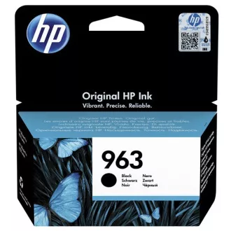 HP 963 (3JA26AE#301) - cartridge, black (černá) HP 963 (3JA26AE#301) - cartridge, black (černá)