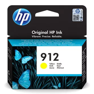 HP 912 (3YL79AE#301) - cartridge, yellow (žlutá) HP 912 (3YL79AE#301) - cartridge, yellow (žlutá)