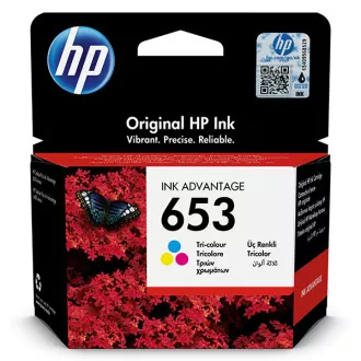 HP 653 (3YM74AE#302) - cartridge, color (barevná) HP 653 (3YM74AE#302) - cartridge, color (barevná)