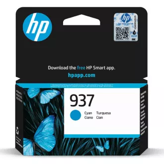 HP 937 (4S6W2NE) - cartridge, cyan (azurová) HP 937 (4S6W2NE) - cartridge, cyan (azurová)