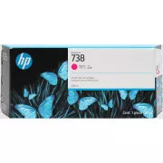 HP 738 (676M7A) - cartridge, magenta (purpurová)