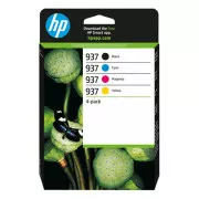 HP 937 (6C400NE) - cartridge, black + color (černá + barevná)