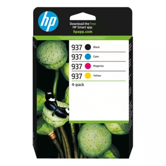 HP 937 (6C400NE) - cartridge, black + color (černá + barevná) HP 937 (6C400NE) - cartridge, black + color (černá + barevná)