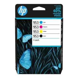 HP 953 (6ZC69AE) - cartridge, black + color (černá + barevná) HP 953 (6ZC69AE) - cartridge, black + color (černá + barevná)