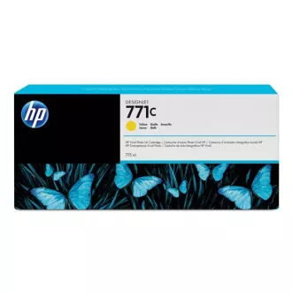 HP 771C (B6Y10A) - cartridge, yellow (žlutá) HP 771C (B6Y10A) - cartridge, yellow (žlutá)